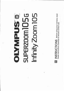 Olympus Superzoom 105 G manual. Camera Instructions.